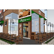 Chuỗi nhà hàng The Pizza Company PMH 400m2